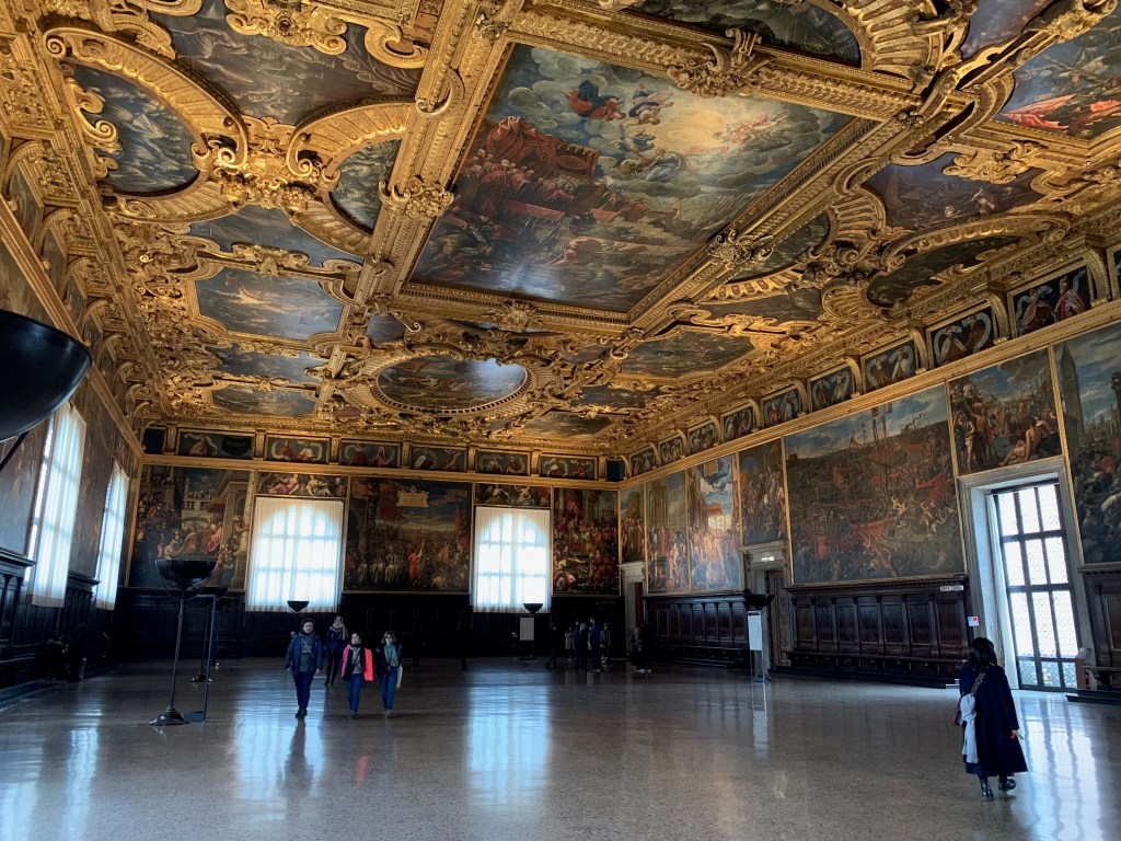 Chamber of the Grand Council, Doge's Palace, Venice